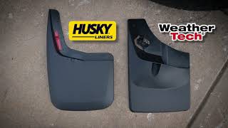 MUD FLAPS  Husky vs Weathertech [upl. by Nahshon]