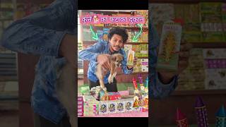 Kutte🐕 का फटाखा दुकान🎆 diwali comedy [upl. by Atteniuq707]