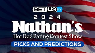 2024 Nathans Hot Dogs Eating Contest Predictions  Best Hot Dogs Contest Picks amp Best Bets [upl. by Tandy328]