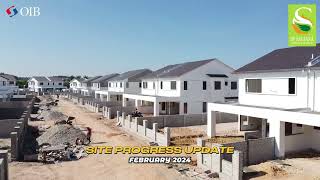 SP SAUJANA Site Progress Feb 2024 [upl. by Fisken545]