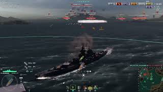 World of Warships  Richelieu in Cherry Blossom [upl. by Ymmit971]