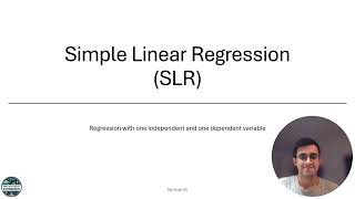 2 Advanced Econometrics  Simple Linear Regression amp Proof of OLS estimators [upl. by Melinde564]