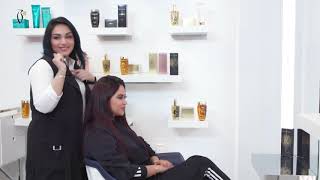 Kerastase Hair Treatment Reena Buhasan amp Athari AL Salem [upl. by Attelocin985]