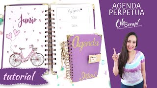 📝 Cómo hacer una agenda personalizada fácil y hermosa 🌸 ¡Descarga archivo GRATIS 📩 [upl. by Nnayelhsa]