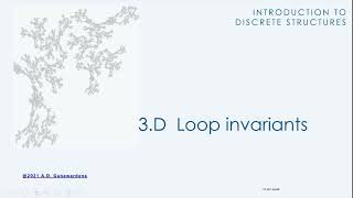 Loop Invariants II [upl. by Kinata109]