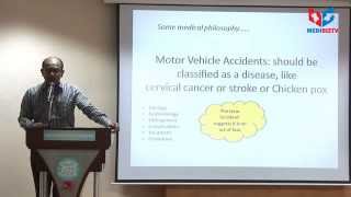 Dr Rajeev Jayadevan Lecture English on Road Accident prevention [upl. by Olsen]