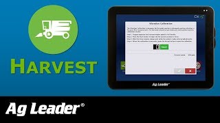 Harvest Vibration Calibration on InCommand® 1200 [upl. by Ashely]