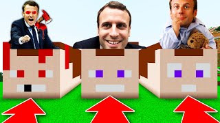 NE CHOISISSEZ PAS LE MAUVAIS EMMANUEL MACRON MINECRAFT  3h00 du matin Macron Bébé [upl. by Fiorenza]