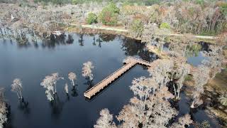 Exploring Banks Lake National Wildlife Refuge by Air [upl. by Gough]