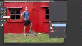 Photoshop Elements Tutorials Remove Part of Photo [upl. by Thetis25]