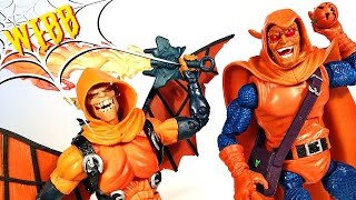 HOBGOBLIN Marvel Legends vs SpiderMan Classics Action Figure Comparison [upl. by Casper]