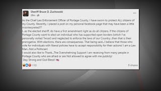 Portage County sheriff finally speaks out about controversial Facebook posts [upl. by Nevins814]