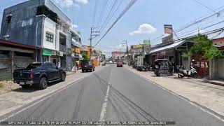 Short drive from Pugo into Bayambang Town Center and back to run errands Pangasinan Philippines [upl. by Richarda]