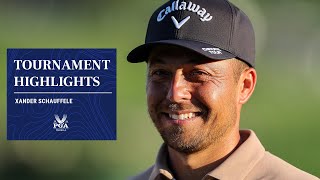 Xander Schauffele Extended Tournament Highlights  2024 PGA Championship [upl. by Ogawa]