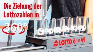 Die Ziehung der Lottozahlen vom 19052018 in 360 Grad [upl. by Aikem993]