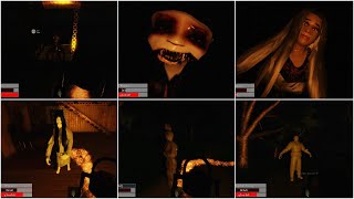 ALL SCARY MOMENTS AND JUMPSCARES  Kampong  Chapter 2  Roblox [upl. by Shabbir]