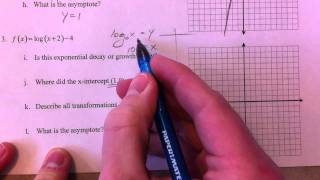 Exponentials and Logarithms Review 1 of 5 [upl. by Coussoule289]