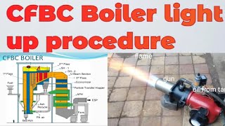 cfbc Boiler light up cfbc boiler procedure in hindi [upl. by Alvin]