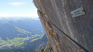 Leoganger Klettersteig Süd  Nord [upl. by Pytlik516]