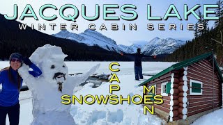 Amazing backcountry camping all year round in Jasper  Winter Cabin Series 2024 [upl. by Chan546]