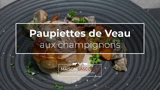 Paupiettes de Veau aux champignons  Recette [upl. by Aig849]