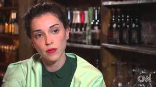 St Vincent CNN Interview [upl. by Asta]