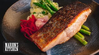 How To Make Restaurantstyle Crispy Salmon  Marions Kitchen [upl. by Sion649]