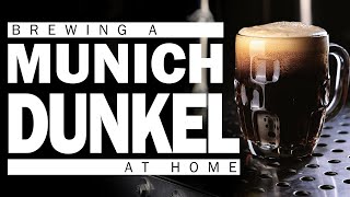 Brewing a Munich Dunkel at home Double Decoction [upl. by Nebe15]