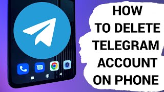 How to delete Telegram account on phone in 2024 [upl. by Douville]