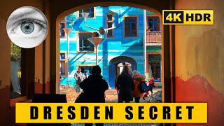 Dresdens Secret  4k Street Walk Kunsthofpassage Neustadt Dresden  Germany 🇩🇪 ASMR HDR [upl. by Annad]