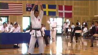 Boys Kata 1617 2005 Itosuryu World Championships [upl. by Ardnuat]