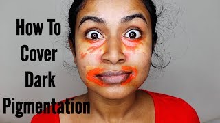 Covering Under Eye Dark Circles  Colour Correcting for TamilOliveTanIndian Skin [upl. by Slavic561]