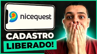 Descobri Como Se Cadastrar Na Nicequest Ganhe R100  Fature Com Naldo [upl. by Ellord980]