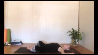 Yoga For Beginners Supine Cobblers Pose [upl. by Assisi630]