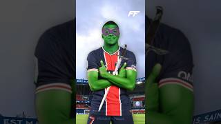 Mbappe 🐢🧠 football mbappe ytshorts [upl. by Bernette]