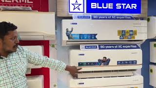 Blue star split ac 2023 complete details in Telugu [upl. by Orazal411]