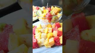 Fruit skewers Spicy amp Mexican Style  Ungal Kitchen [upl. by Stoops]