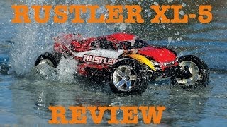 ★★ Traxxas Rustler XL5 RTR Review ★★ Unboxing [upl. by Anaibaf613]