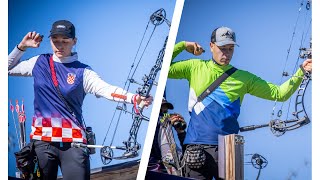 France v Brazil – recurve womens team bronze  Yankton 2021 World Archery Championships [upl. by Millian]