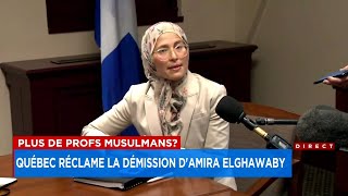 Plus de professeurs musulmans Justin Trudeau ne demande pas la démission d’Amira Elghawaby  Repor [upl. by Maidel723]