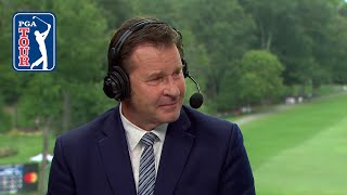 Nick Faldos emotional retirement and best moments on television [upl. by Egor]