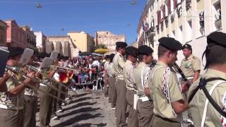 BRIGATA SASSARI LA BANDA SUONA PER PAPA FRANCESCO [upl. by Karyl454]