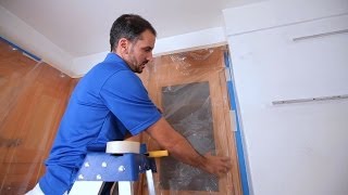 How to Protect Kitchen Cabinets amp Appliances  House Painting [upl. by Nyllaf]