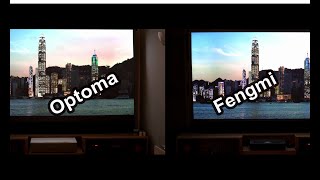 Optoma CinemaX P2 vs Fengmi Cinema Pro 4K [upl. by Gunn]