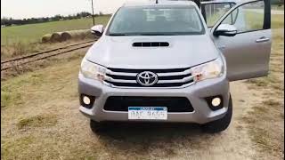 Toyota Hilux SRV PLUS camioneta 2016 AT 4x4 test en español Inmobiliaria Menyou en Uruguay [upl. by Alliuqahs]