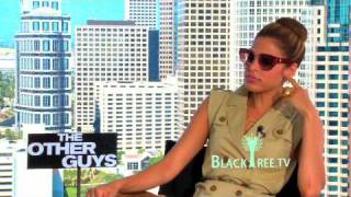 Eva Mendes talks about Nerds amp Pimps in The Other Guys [upl. by Arehahs]