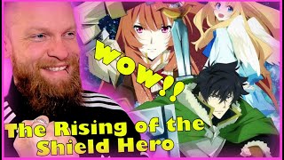 The Rising of the Shield Hero Openings amp Endings Reaction [upl. by Sallad297]