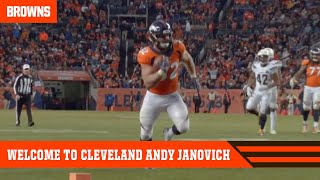 Welcome to Cleveland Andy Janovich  Cleveland Browns [upl. by Noled]