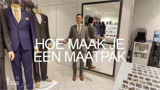 Herenmode De Waele hoe maken we een Maatpak [upl. by Yukio]