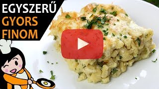 Sajtos nokedli  Recept Videók [upl. by Enajharas269]